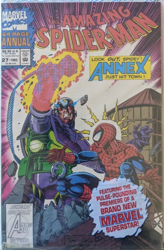 Amazing Spider-man Annual #27. Still In Poly! VF+