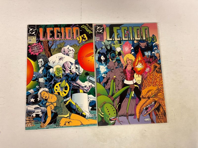 4 Legion 92/93 DC Comics Books #47 48 49 50 Kitson 81 JW19