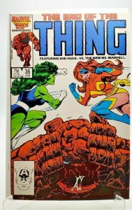 The Thing #36 Marvel (1986) Captain Marvel Fantastic Four She Hulk