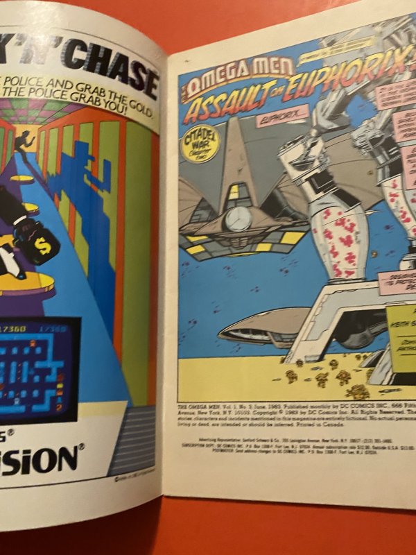 The Omega Men #3 (1983) 1st lobo apps Higher grade