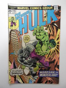 The Incredible Hulk #195 (1976) FN+ Condition! MVS intact!