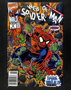Web of Spider-Man #70 1st Spider-hulk!