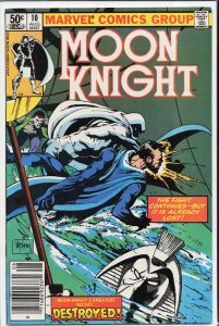 Moon Knight #10 (1981) Moon Knight