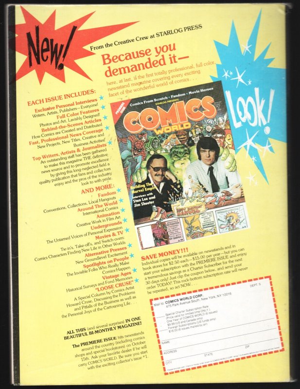 Comics Journal #67 1981-Harvey Kurtzman EC War-Harlan Ellison Sues Warren Pubs