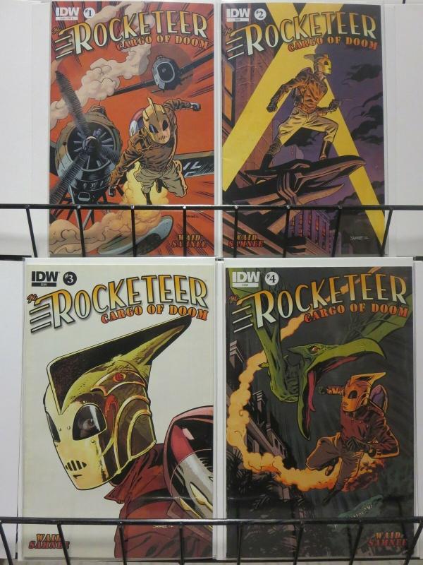 ROCKETEER CARGO OF DOOM (2012 IDW) 1A-4A  Waid & Samnee