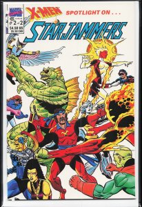 X-Men Spotlight on... Starjammers #2 (1990) Starjammers