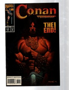 Conan The Barbarian # 275 NM 1st Print Marvel Comic Book Final Issue KEY RB8