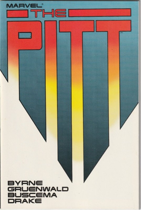 The Pitt # 1 VF+ Marvel 1987 On Shot  [P9]