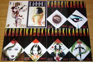 Kabuki: Circle of Blood #1-6 VF/NM complete series + (2) more - david mack set