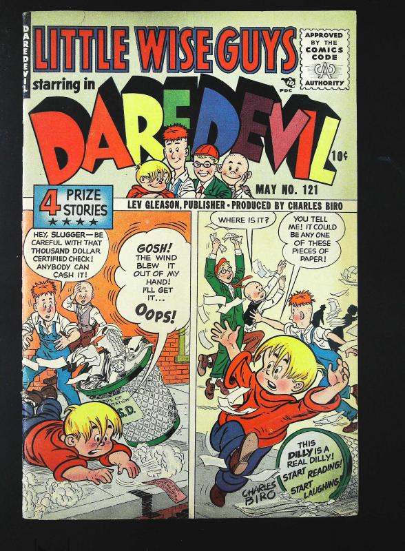 Daredevil Comics (1941 series) #121, Fine- (Actual scan)