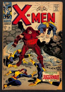 X-Men #32 GD 2.0 (Restored) Juggernaut! Marvel Comics