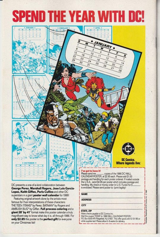 The New Teen Titans #17 (1986)