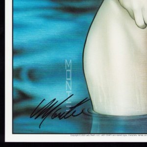 Lady Death: Malevolent Decimation #1 Variant Cover 11 x 17 Print 2x Signatures