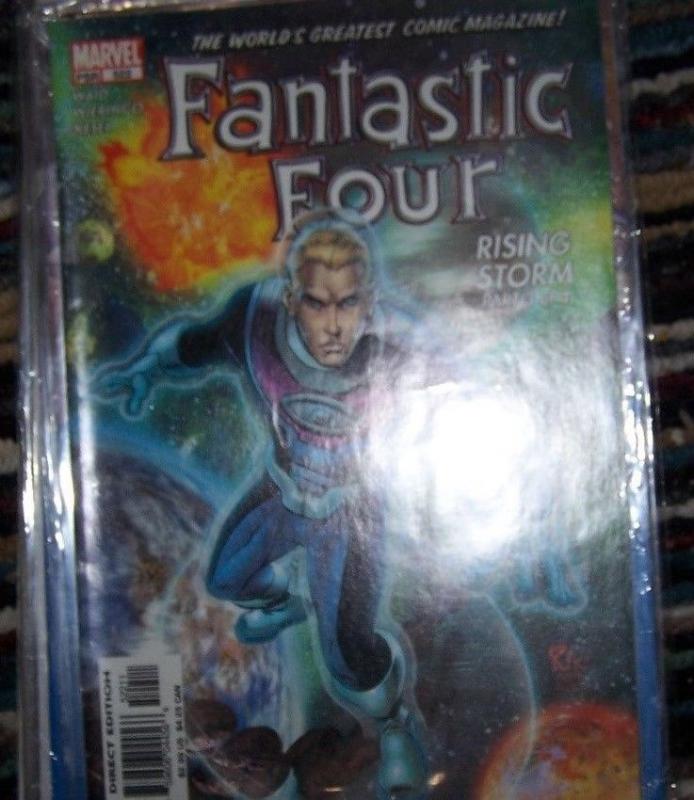 FANTASTIC FOUR #522  2005 MARVEL    galactus+ rising storm pt 3 +QUASAR