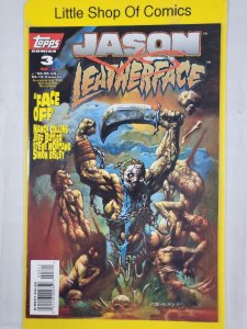 Jason Vs Leatherface #3 1996 Topps Comics