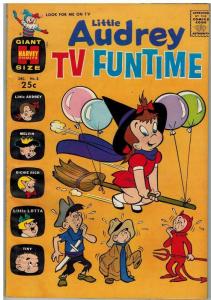 LITTLE AUDREY TV FUNTIME (1962-1971) 2 VG-F Dec. 1962 COMICS BOOK