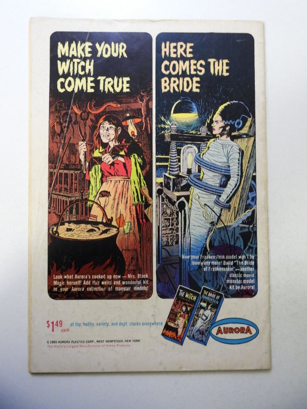 Star Spangled War Stories #123 (1965) VG Condition