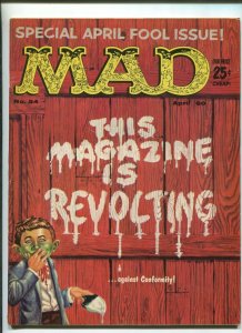 MAD #54 (7.0) 1960 REVOLTING