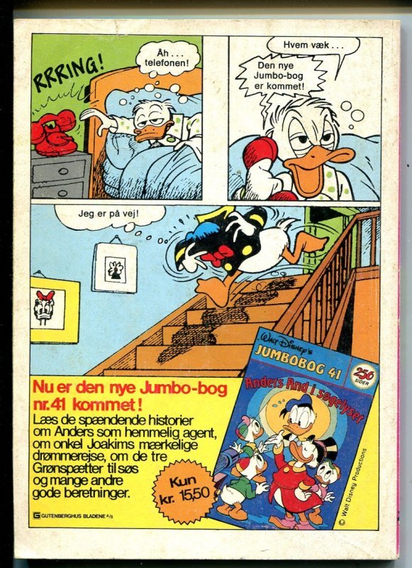 Onkel Joakim #23 1981-Disney-Danish-Uncle Scrooge-Carl Barks-Mickey Mouse-VG