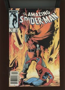 (1985) The Amazing Spider-Man #261: KEY ISSUE! CHARLES VESS COVER ART! (4.0)