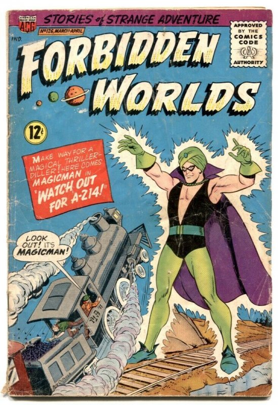 Forbidden Worlds #124 1965- MAGICMAN - G