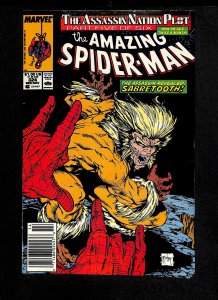 Amazing Spider-Man #324 Sabretooth McFarlane Cover!