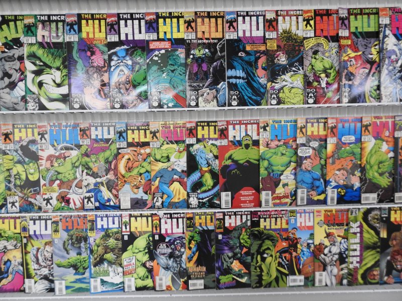 Huge Lot of 160 Comics W/ The Incredible Hulk, Iron Man, Avengers! Avg. FN