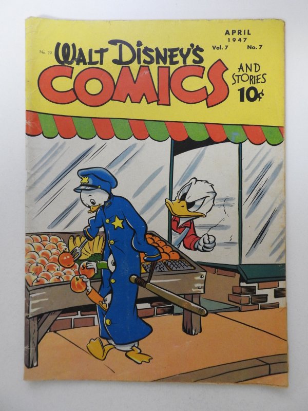 Walt Disney's Comics & Stories #79 (1947) Solid VG- Condition!