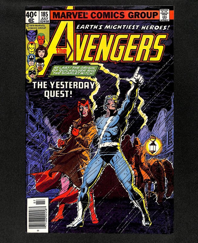 Avengers #185 Origin of Quicksilver and Scarlet Witch!