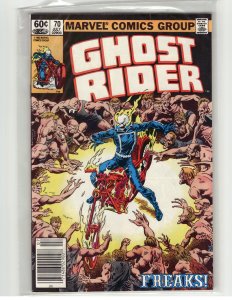 Ghost Rider #70 Newsstand Edition (1982) Ghost Rider