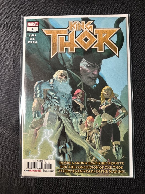 King Thor Set #1 2 4 Lot Gorr Esad Ribic 2019 Marvel Comics