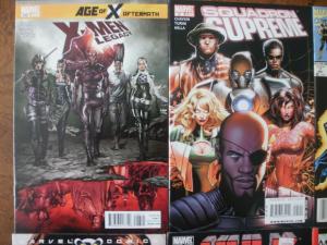 6 MARVEL Comic: X-MEN LEGACY SQUADRON SUPREME NOMAD X-FACTOR HULK DAREDEVIL