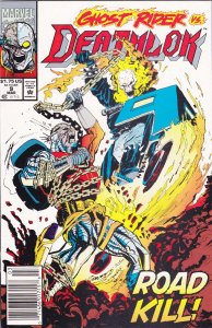 Deathlok (2nd Series) #9 (Newsstand) VF ; Marvel | Ghost Rider