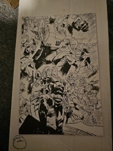 Destro #1 Howard B&W Connecting Variant 2024 Image Comics NM 1st Print