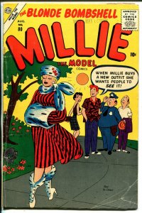 Millie The Model  #80 1957-Atlas-Dan DeCarlo-Chili-paper dolls-fashion-VG