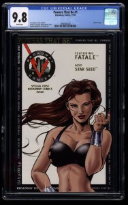 Powers That Be (1995) #1 CGC NM/M 9.8 White Pages