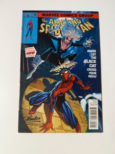 The Amazing Spider-Man #8 Stan Lee Collectibles Cover (2014)