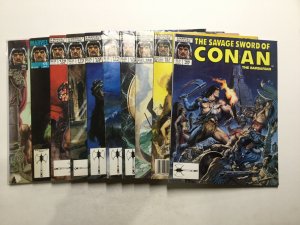 Savage Sword Of Conan 89-227 Magazine Lot 74 Issues Fine 6.0 Marvel