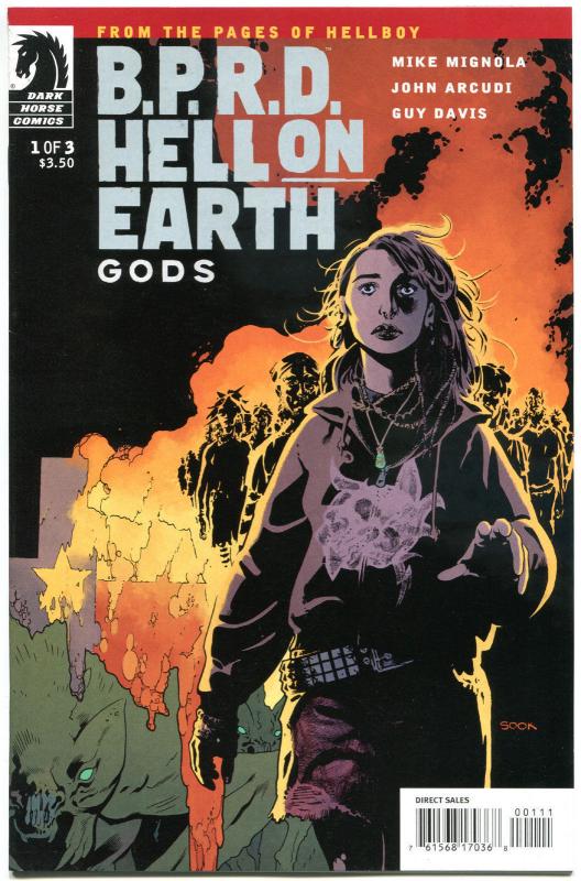 B P R D The DEAD REMEMBERED #1 2 3 + HELL on EARTH GODS #1-3, VF/NM, Mignola