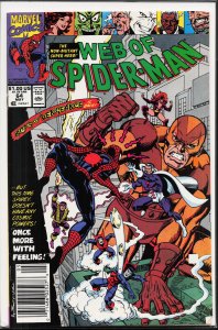 Web of Spider-Man #64 (1990) Spider-Man