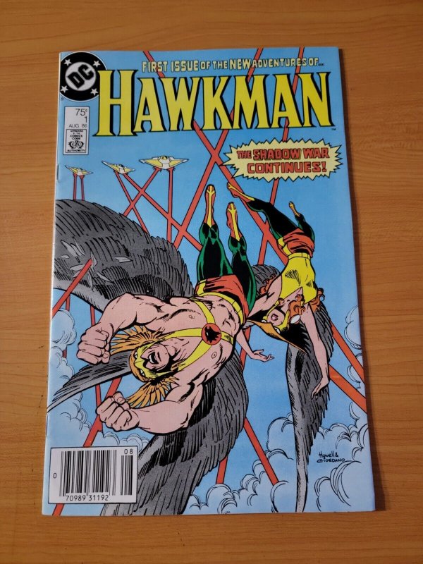 Hawkman #1 Newsstand Variant ~ NEAR MINT NM ~ 1986 DC Comics