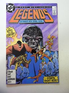 Legends #1 (1986) FN/VF Condition Kenner Toys insert intact