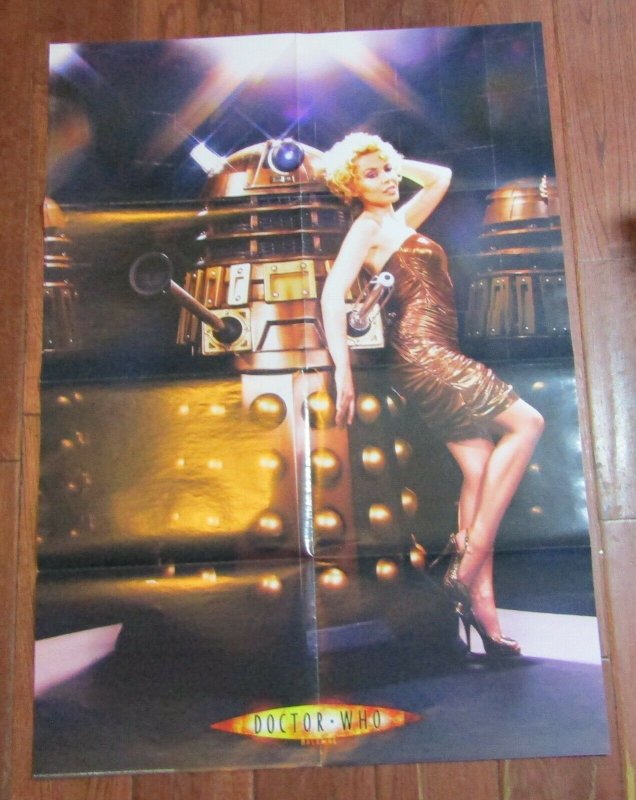 2005 DIOCTOR WHO Magazine 23x32 2-Sided Poster w/ Kylie Minogue FVF 7.0