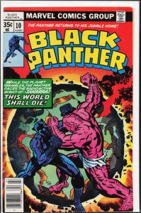 Black Panther #10 (1978) Black Panther
