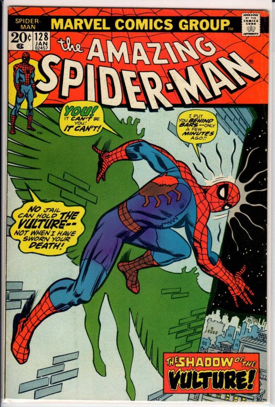 The Amazing Spider-Man #128 (1974) 7.0 FN/VF