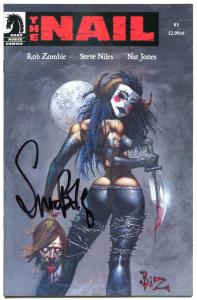 The NAIL #3, NM, Signed Simon Bisley, 2004, Rob Zombie, Niles, Horror, Nat Jones