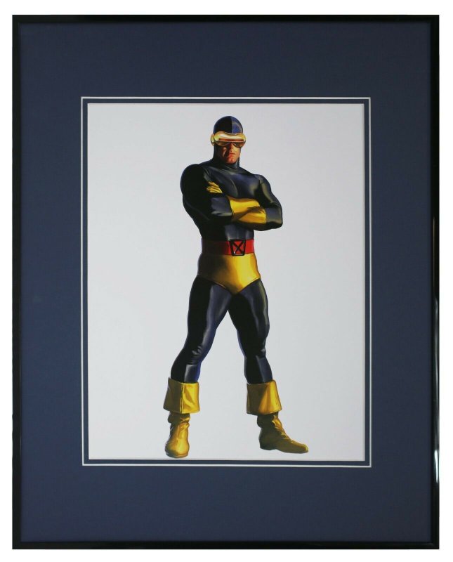 Cyclops Framed 16x20 Alex Ross Official Marvel Poster Display X-Men 