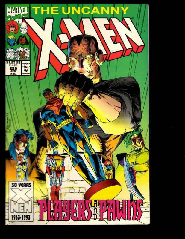 10 Marvel Comics Uncanny X-Men 294 295 296 299 300 301 Origins 1 2 3 4 JF18