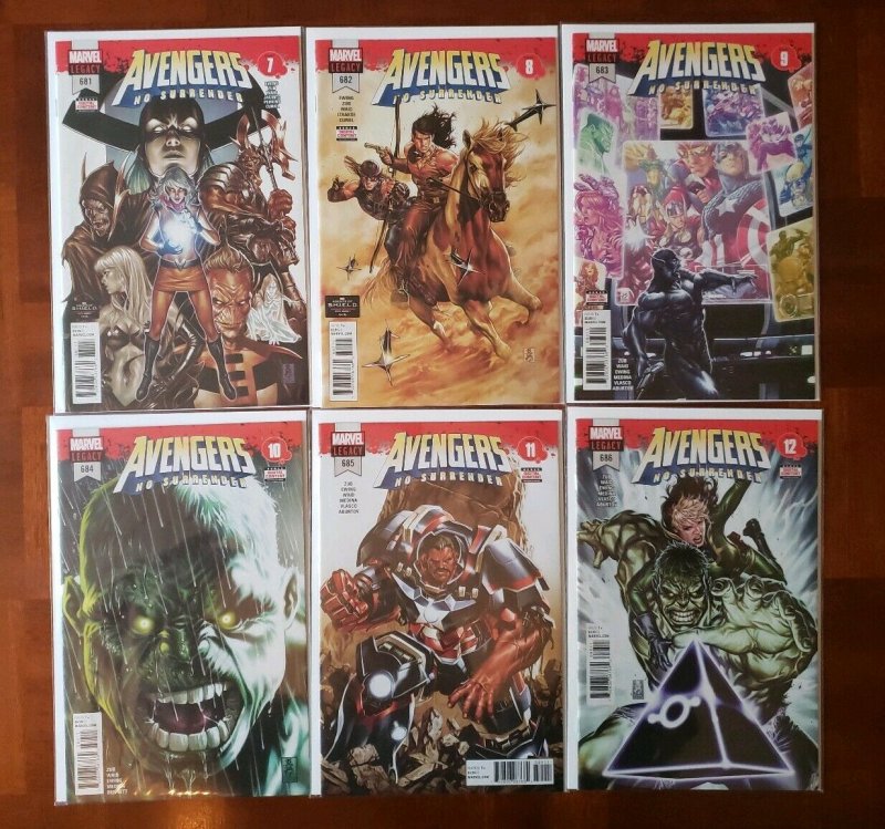 AVENGERS 675 - 690 NO SURRENDER COMPLETE STORY