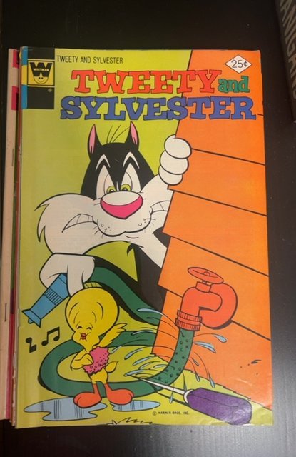 Tweety and Sylvester #54 Whitman Variant